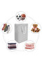 2-Pack Large Laundry Basket, Waterproof Freestanding Laundry Hamper, Collapsible Clothes Basket - 5