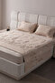 طقم غطاء سرير مزدوج من القماش الشنيل بنمط ويلو بريز مطرز 240x260 سم - 6
