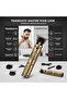 KM-700B Professional Hair Clipper – Adjustable Blade Cordless Trimmer with USB Charging for Men's - 4