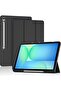Slim Case for Galaxy Tab S10 FE Plus 13.1" - Built-in S Pen Holder - Black