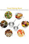 4pcs Stainless Steel Sauce Bowls, silver, 100ml (Set of 4) - 7