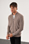 Men's Regular Fit Full Zip Knit Cardigan - 7