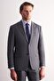 Khaki Swallow Collar Flexible Waist 6 Drop Slim Fit Full Lining Suit 1001255168 - 2