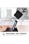 iPad 11th/10th Gen 11/10.9in PU Leather Case with Detachable Wireless Keyboard - Black - 7