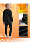 Boys' Cotton Winter Thermal Underwear Leggings Long Sleeve Bottom Top Set - 5
