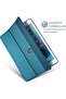 iPad Mini 1/2/3 Slim Lightweight Smart Case with Translucent Frosted Back – Teal - 8