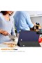 Tablet Cover for Honor Pad X9/X8 Pro 11.5in Tri-Fold Hard PC Case (Blue) - 7