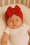 Newborn Baby Girl / Girl Child Double Layer Bonnet with Bow Is Suitable for Use between 0-12 Months