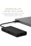 USB-C Smart Hub - 7-in-1 Adapter (2x USB3.0, USB-C PD, HDMI 4K@30Hz, SD/MicroSD, Ethern - 7
