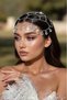 Silver Color Stone Detailed Hair Accessory/Henna Accessory