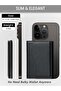 Mag-Safe Wallet – Strong Magnetic Wallet for iPhone 16/15/14/13/12 Series, 6-Card Holder (Black) - 7