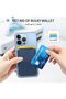Magnetic Card Holder & Multi-Angle Adjustable Stand with Detachable Wallet (MagSafe-Compatibl