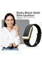 Luxe Tapered Leather Replacement Band Compatible with WHOOP 5.0, One, Peak - 6