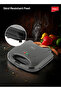 Sandwich Maker 2 Slice SW 3601 | 750W | Non-Stick Plates | Cool Touch Handle |Indicator Lights - 7