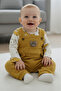 Cotton Teddy Bear Motif Waffle Fabric Baby Boy 3-Piece Romper 3 Months, 6 Months, 9 Months