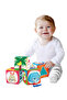 Set of 4 Stackable Fabric Cubes for Babies, - 3