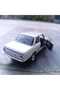 Pull Back Metal Model Car 1968 Bmw 2002Ti 1:32 Scale Opening Doors White 11.5 cm - 4