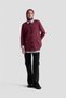 Trend Pocketed Knitwear Cardigan 25Ktd4120 Claret Red - 2