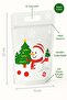10 Pcs Snowman Cookie Candy Chocolate Bag Reusable Bottomed Gift Bag - 2