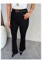 Çnr High Waist Stretch Fabric Comfortable Flared Jeans Flare New Hsn - 4