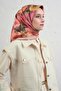 Floral Print Pure Silk Twill Scarf 9403D 01 - 3