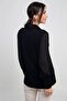 Women's Chiffon Sleeve Button Detailed Stretch Fabric Strawberry Blouse - 4