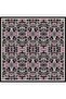Ethnic Pattern Pure Silk Twill Scarf 9416D 81 - 4