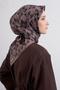 وشاح كلاسيكي منقوش سيفت حرير تويل 9410D 87 - 3