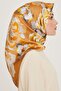 Floral Print Twill Saf Silk Scarf 9234D 81 - 2