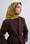 Obje Patterned Pure Silk Twill Scarf 9422D 52