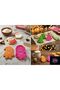 Santa Claus and Pine Tree Cookie Cutter Set