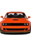 2023 Dodge Challenger R/T Scat Pack Widebody #01 "Hazzard Tribute" Orange 1/18 - 3