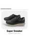 Genuine Leather Navy Blue Casual Orthopedic Men's Msc2115 Shoes - 5