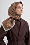 Ethnic Pattern Pure Silk Twill Scarf 9416D 31 - 2