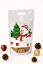 10 Pcs Snowman Cookie Candy Chocolate Bag Reusable Bottomed Gift Bag - 5