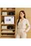 Large Safe Box with Digital Keypad - 30x38x30cm RB30-WHT (White) - 2