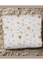 Muslin Cotton Unicorn Pattern Baby Blankets for Car, Cradle, Pram, Baby Seat - 140*180 (6 Layered)