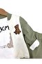 Baby Boy 3-Piece Seasonal Suit |   College Jacket, Long Sleeve Top and Bottom Set |   6-9-12-18-24 Months - 5
