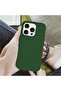 iPhone 16 Pro Max Liquid Silicone Case (Color DarkGreen) - 2