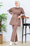 Piped Scuba Suit N5333 Mink - 2