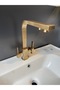 Antique Matte Gold Square Purified Kitchen Faucet - Matte Gold Purified Sink Faucet - 3