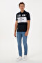 Men's Navy Blue Regular Fit Polo Neck T-Shirt 50299822-Vr033 - 4