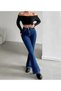Çnr Women's Gold Premium High Waist Jeans New Hsn - 4