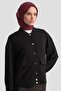 سترة محبوكة مرصعة 25KD4032 باللون الأسود - 4