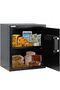 Safe Box with Digital Keypad and Key Lock Large Capacity (45x38x30 cm) RB-45EGX Black - 3