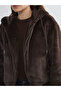 Peak New Season Hooded Women's Fur Jacket - 3