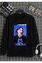 Manifest Grup Li̇dya, Mi̇na, Zoktay, Esi̇n, Hi̇lal, Sueda Solo Black Long Sleeve T-Shirt Model-1