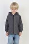 Boy's Hooded Pocket Lined Seasonal Raincoat - 7