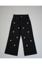 White Ribbon Trousers Jeans Girl - 2