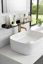 Metal Bathroom over Sink Shelf Wall Mounted 40X10 cm